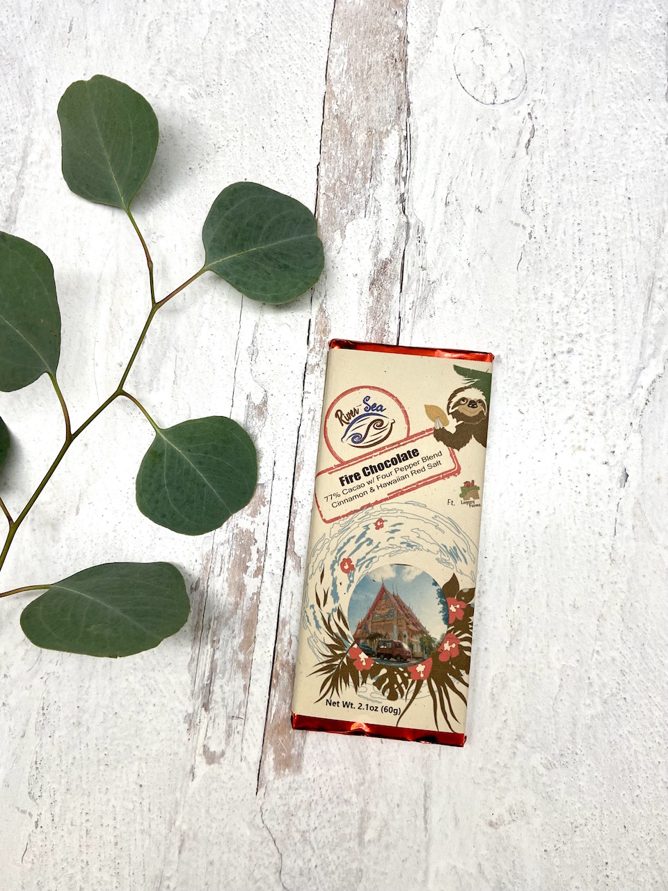 River Sea Fire Chocolate 77%