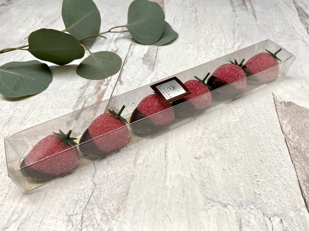Nirvana Marzipan Strawberry 6pc