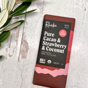 Raaka Cacao & Strawberry & Coconut 80%