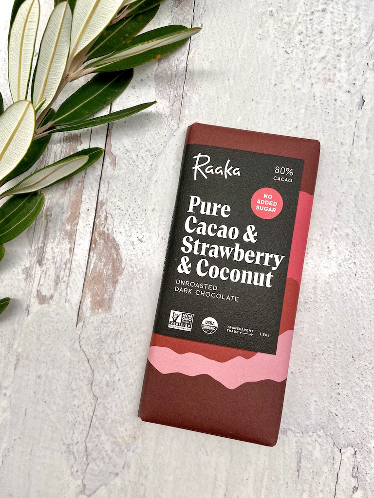 Raaka Cacao & Strawberry & Coconut 80%