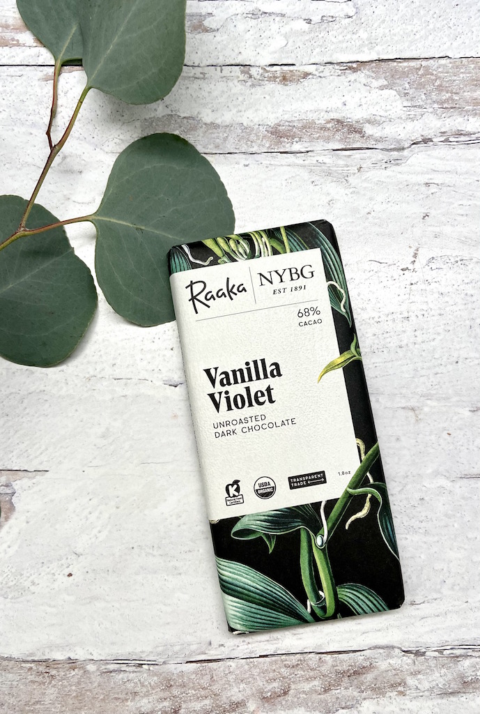 Raaka Vanilla Violet, 68%