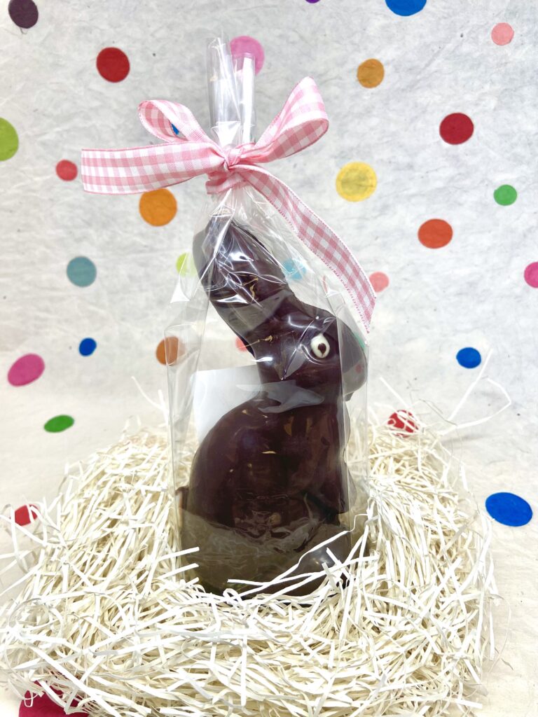 Michel Cluizel Large Dark Chocolate Easter Bunny