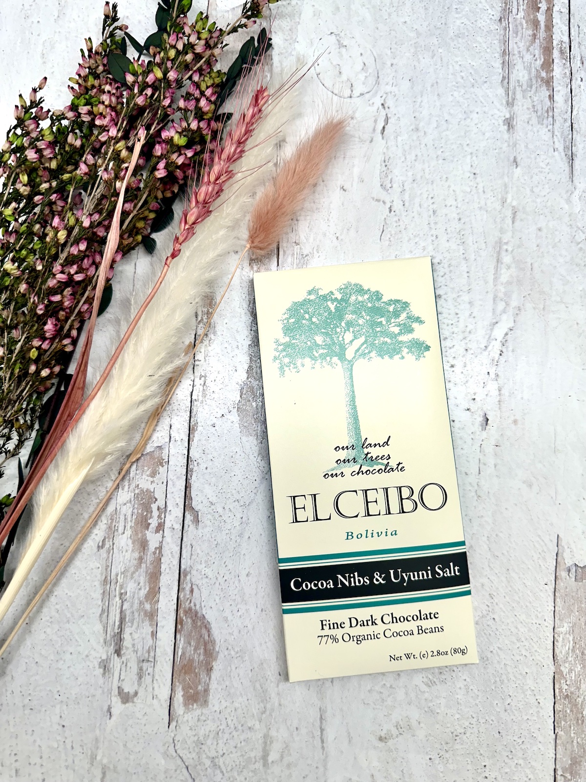 El Ceibo Nibs + Salt 77%