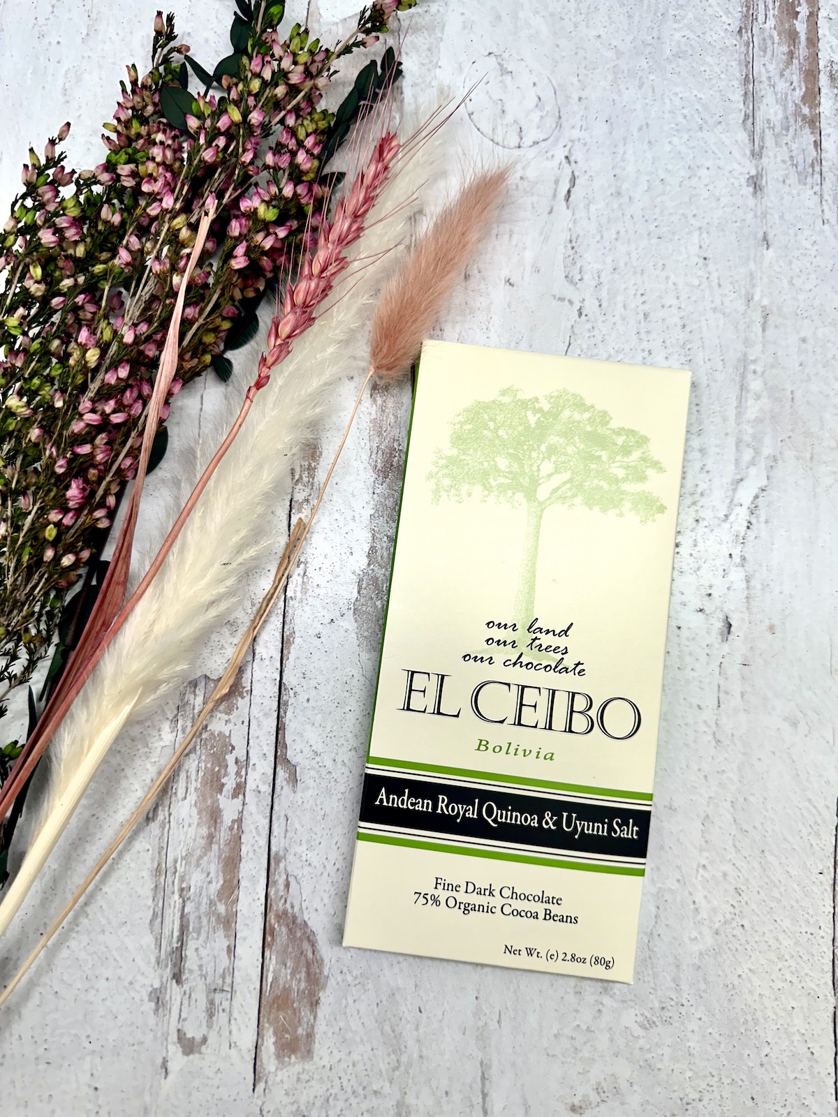 El Ceibo Andean Royal Quinoa & Uyuni Salt 75%