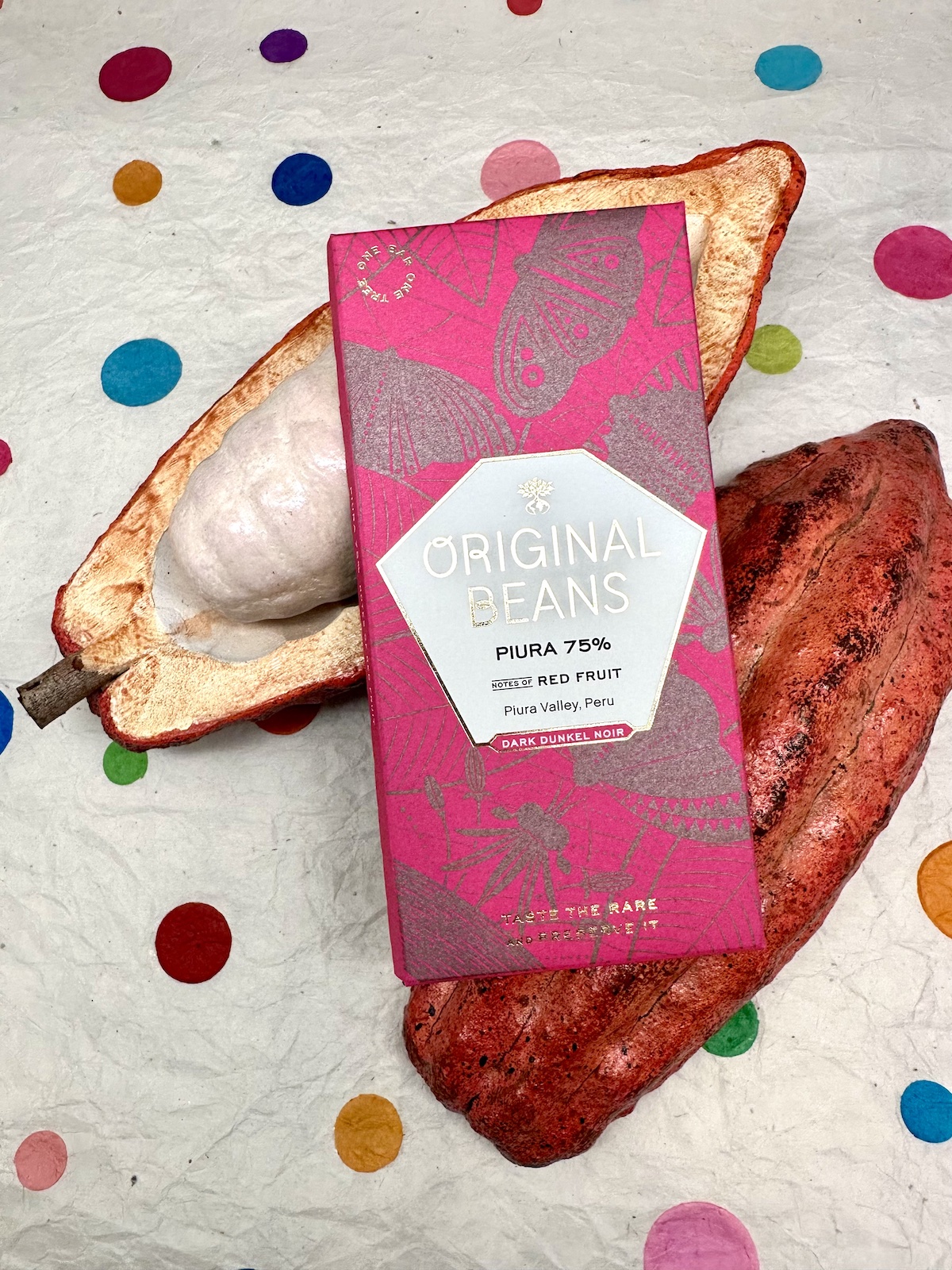 Original Beans Organic Dark Piura Peru, 75%