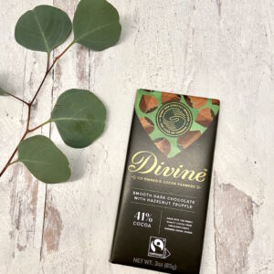 Divine Dark Chocolate Hazelnut Bar