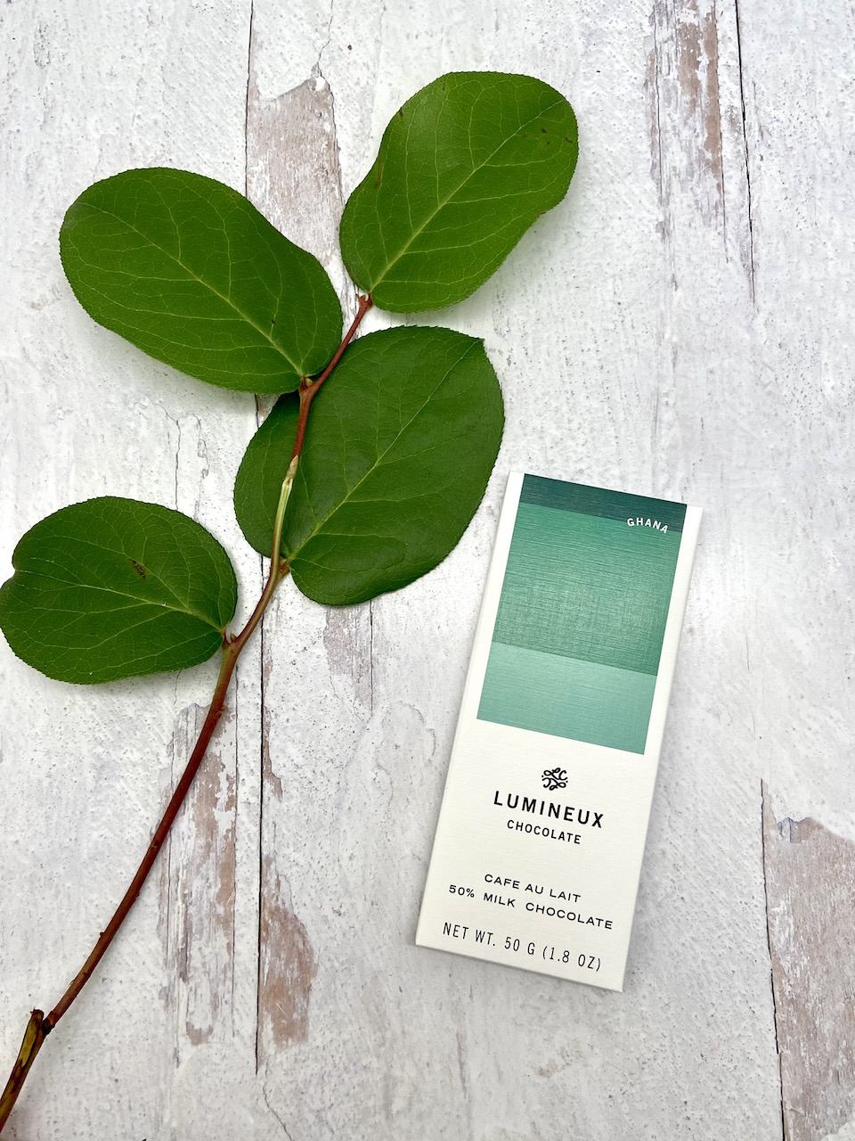 Lumineux 50% Ghana Cafe au Lait