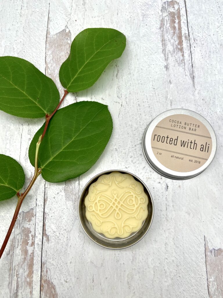 Rooted With Ali Cocoa Butter Lotion Bar