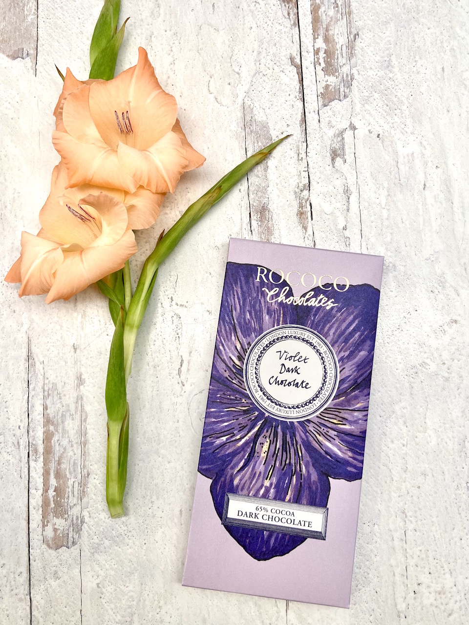 Rococo Violet Dark Chocolate