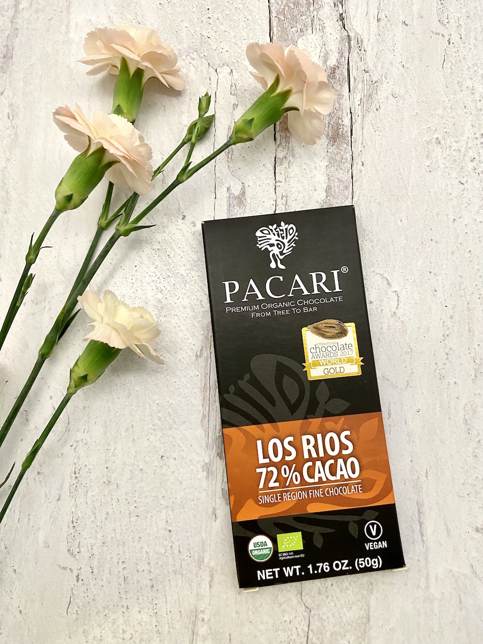 Pacari 72% Los Rios Dark Chocolate Bar