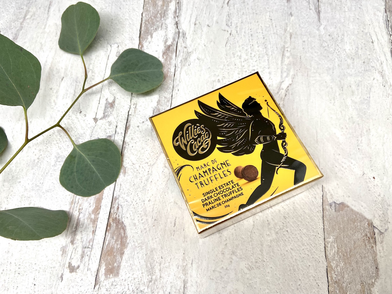 Willie’s Cacao Marc de Champagne Truffles
