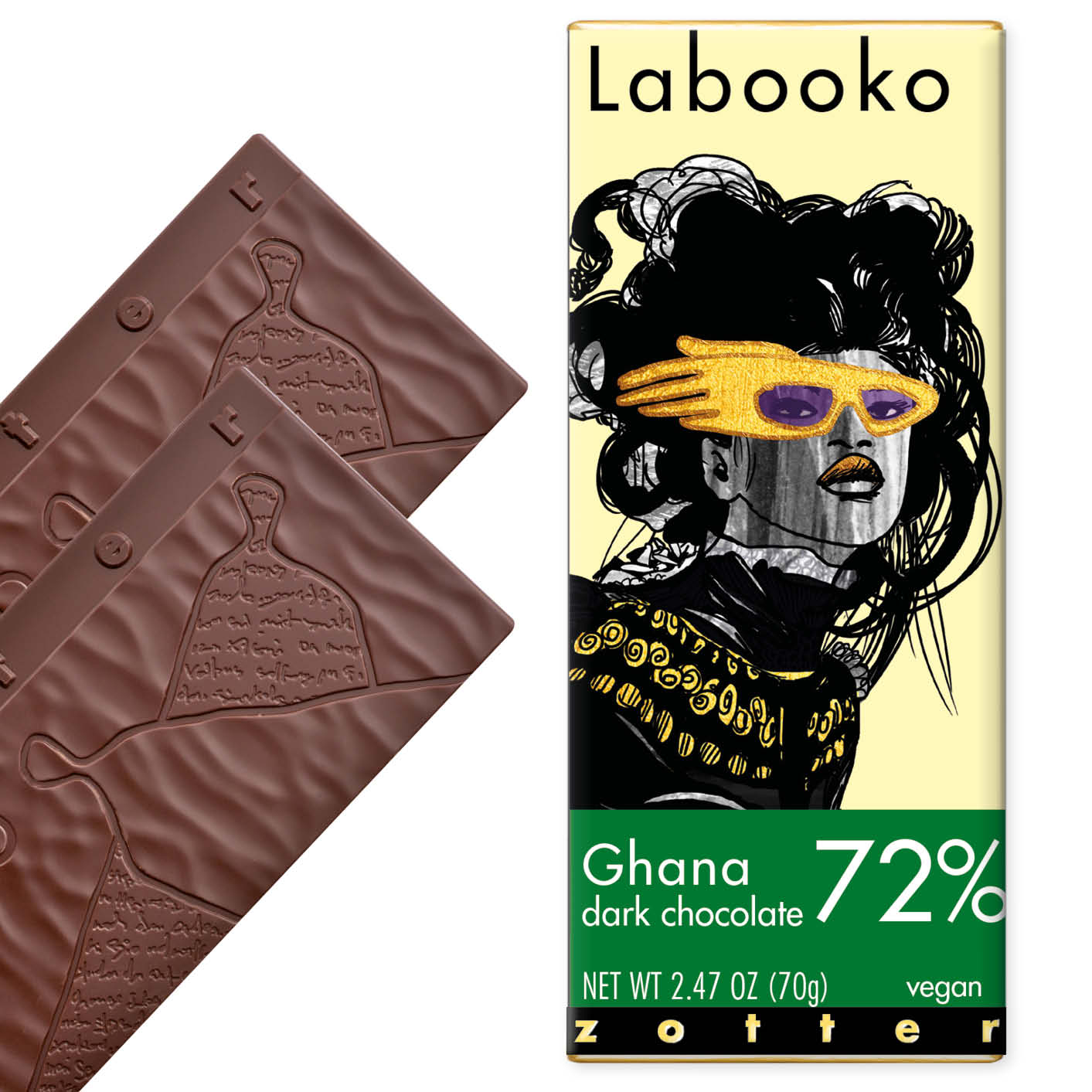 Zotter Ghana 72%