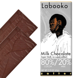Zotter Milk Chocolate Super Dark 80%/20%