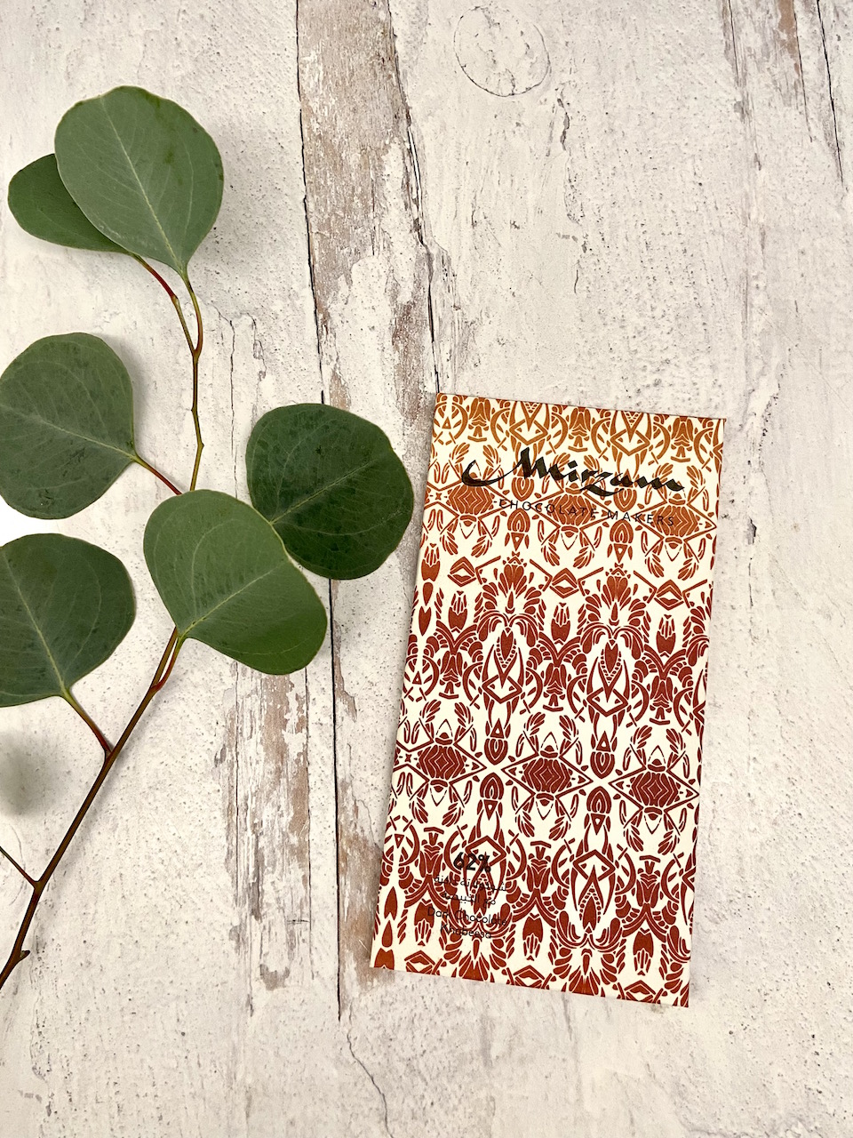 Mirzam Khabeesa, Dark Chocolate w/Dates & Spiced Biscuits 62%