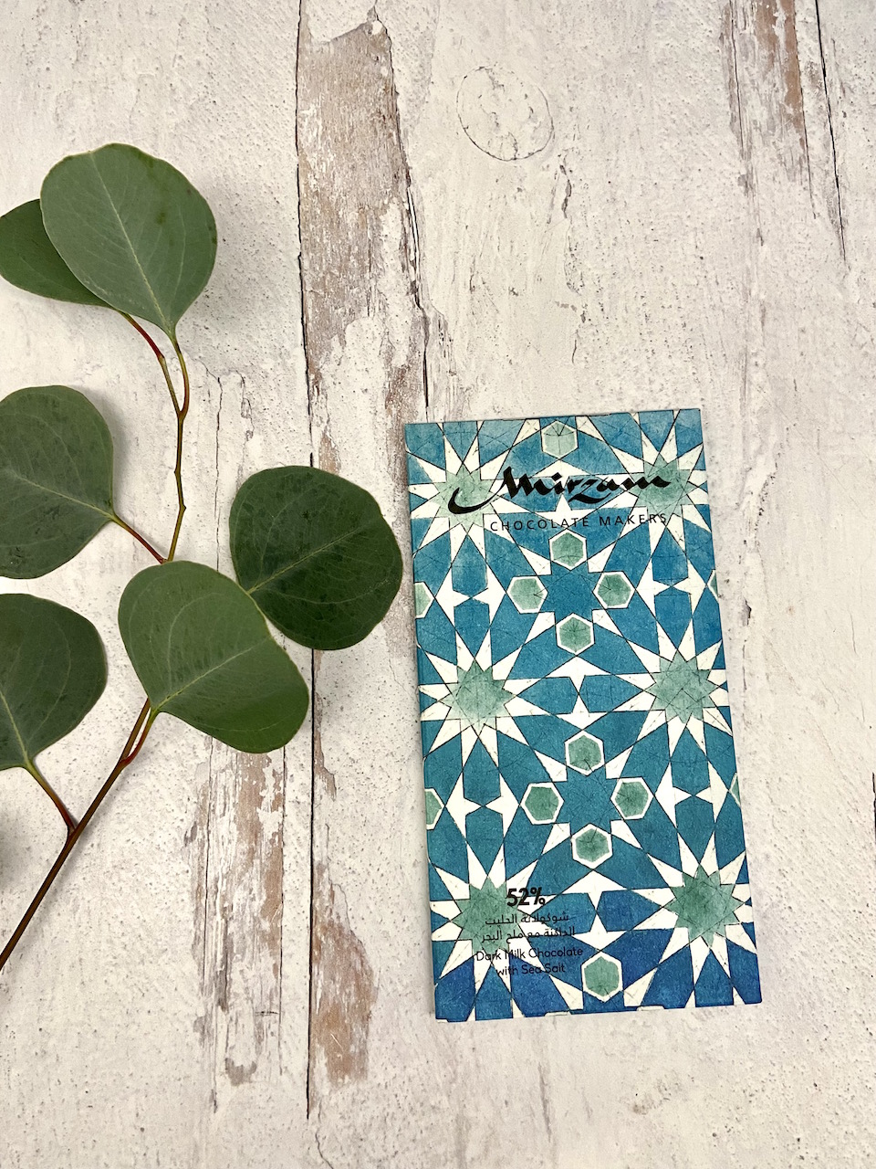 Mirzam Dark Milk Chocolate w/Sea salt 52%