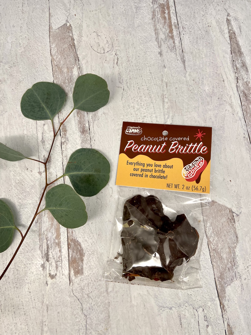 Zingerman’s Chocolate Covered Peanut Brittle 2oz