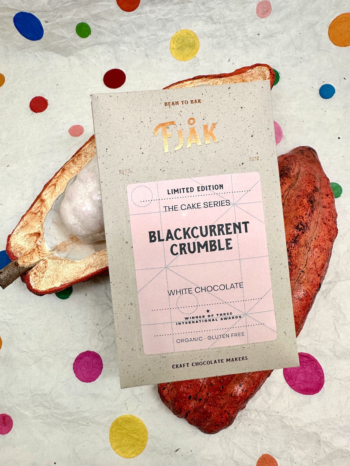 Fjåk Blackcurrant Pie White chocolate