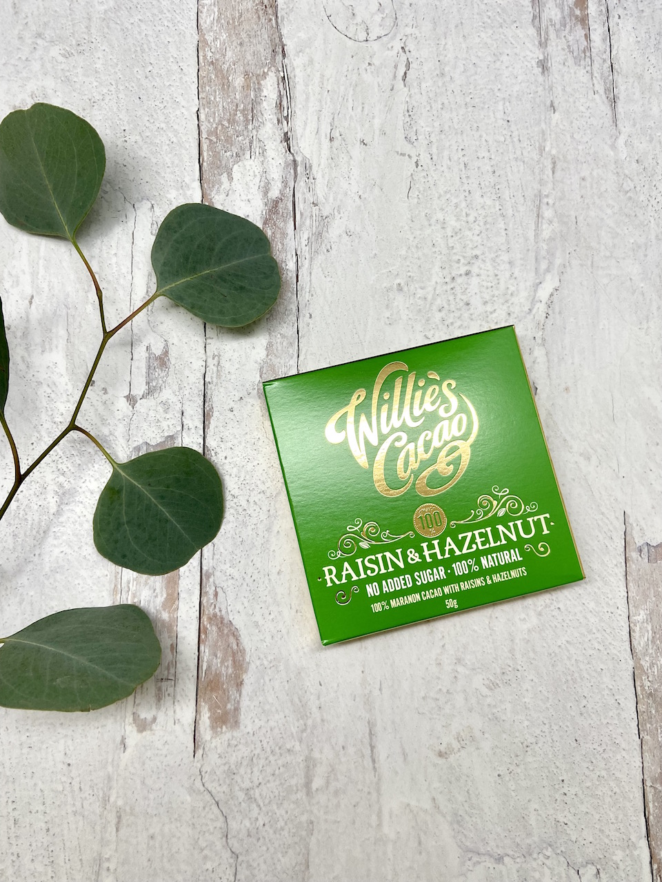 Willie’s Cacao Raisin Hazelnut 100%