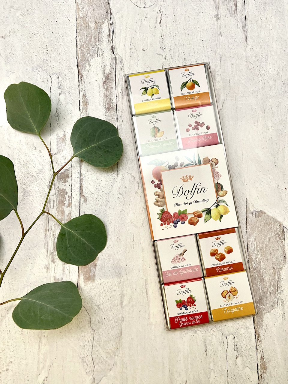 Dolfin 24 Chocolate Squares “Panaché”