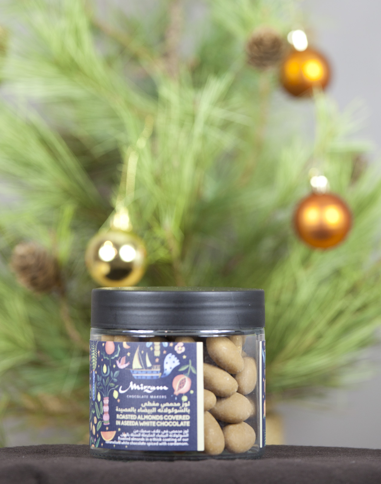 Mirzam Roasted Almond with White Chocolate