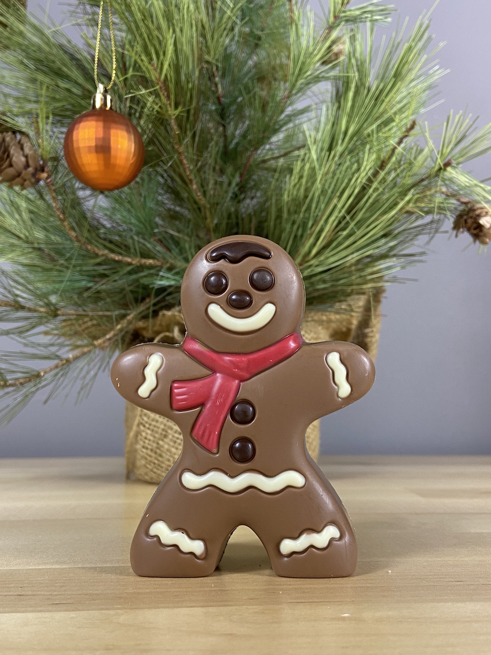 Hollow Milk Chocolate Gingerbread