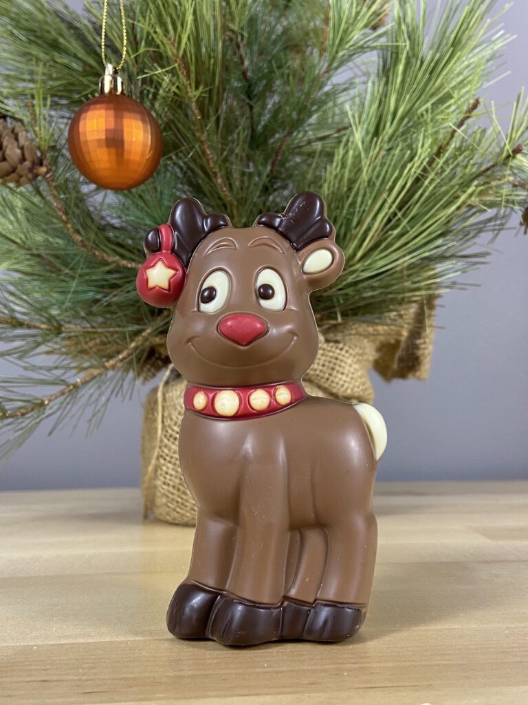 Hollow Milk Chocolate Reindeer