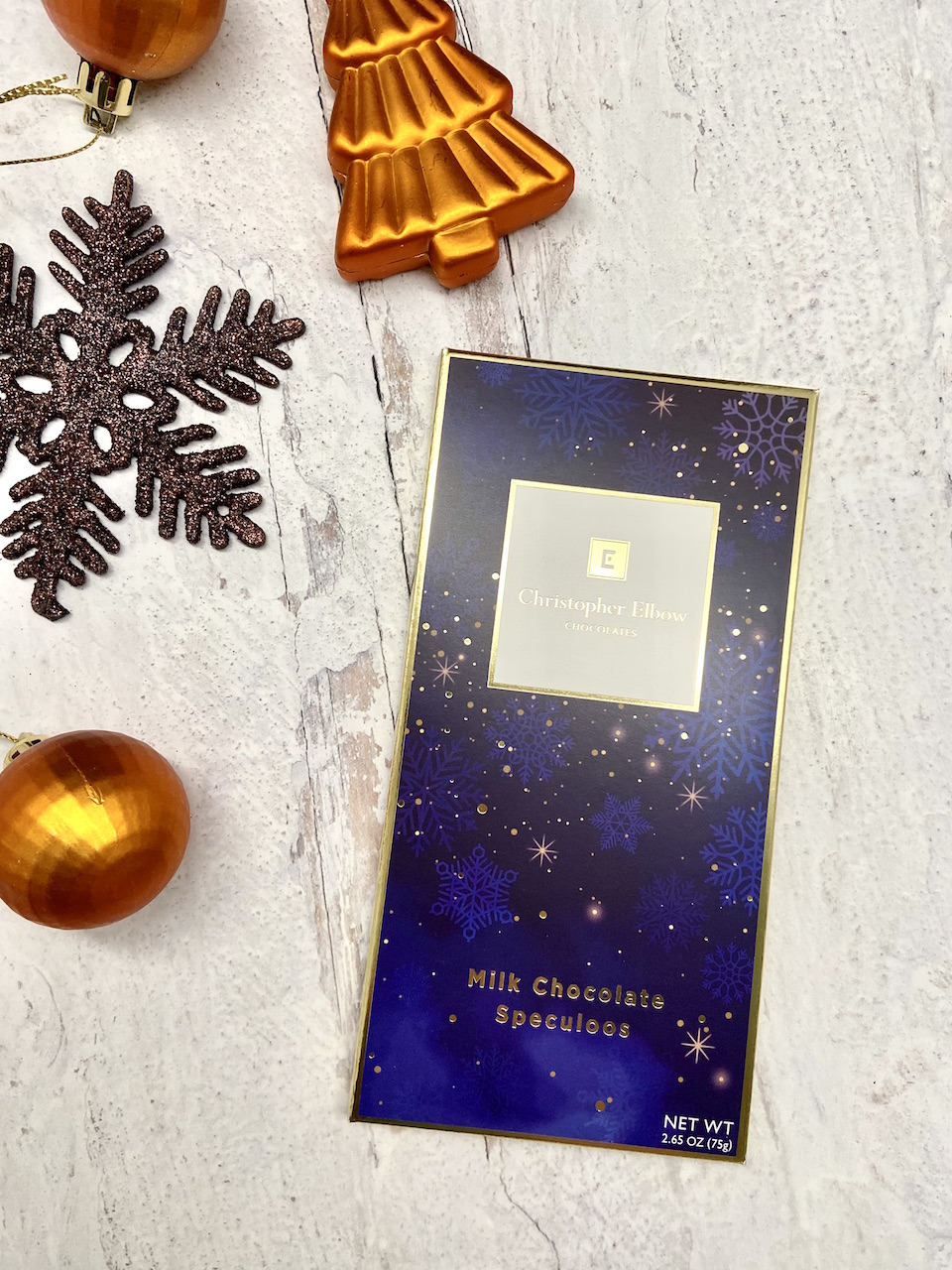 Christopher Elbow Holiday Speculoos Cookie Bar