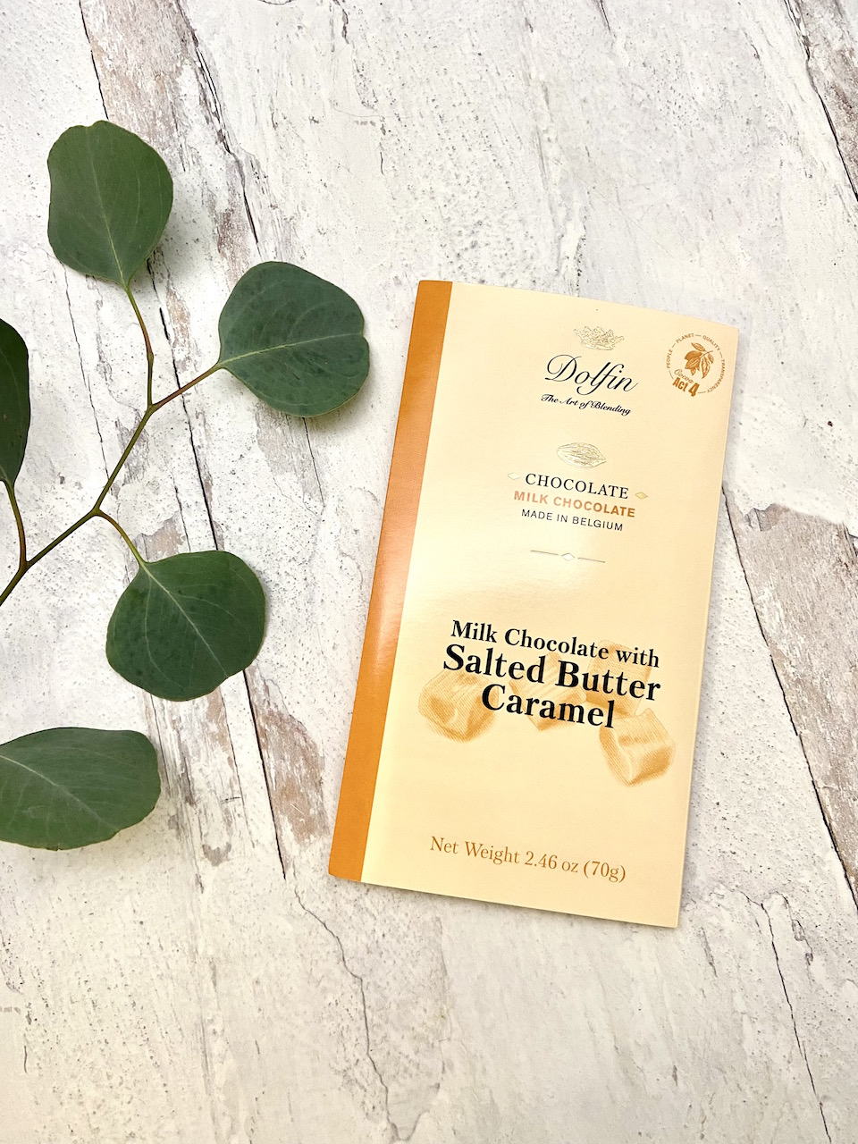 Dolfin Milk Chocolate with Salted Butter Caramel