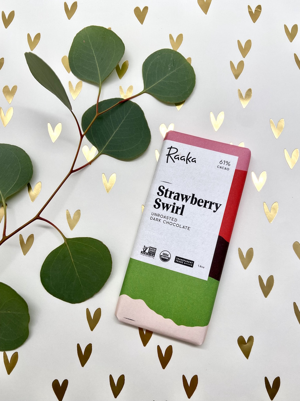 Raaka Strawberry Swirl