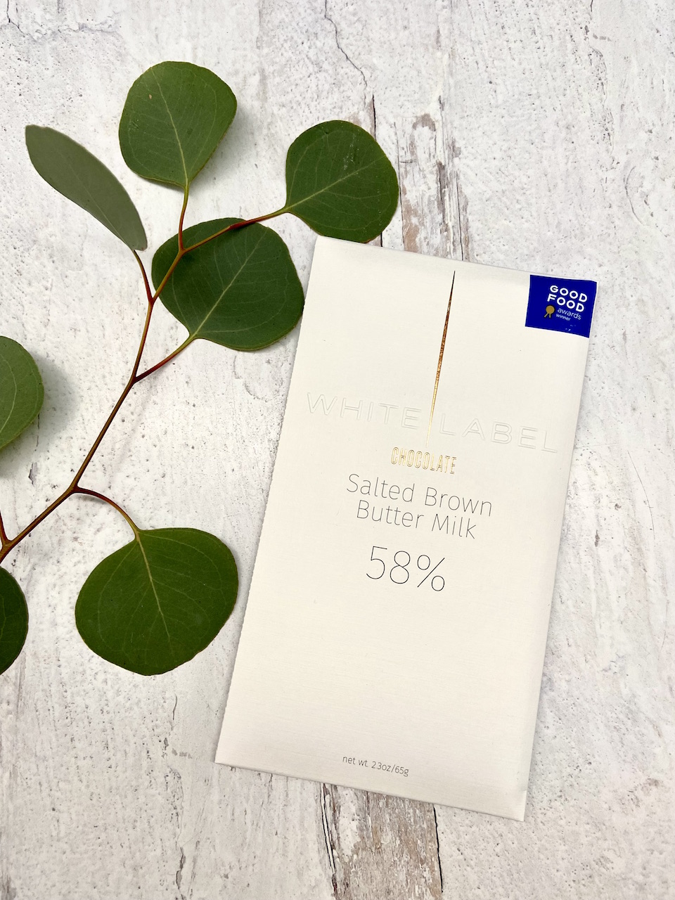 White label 58% Salted Brown Butter Milk