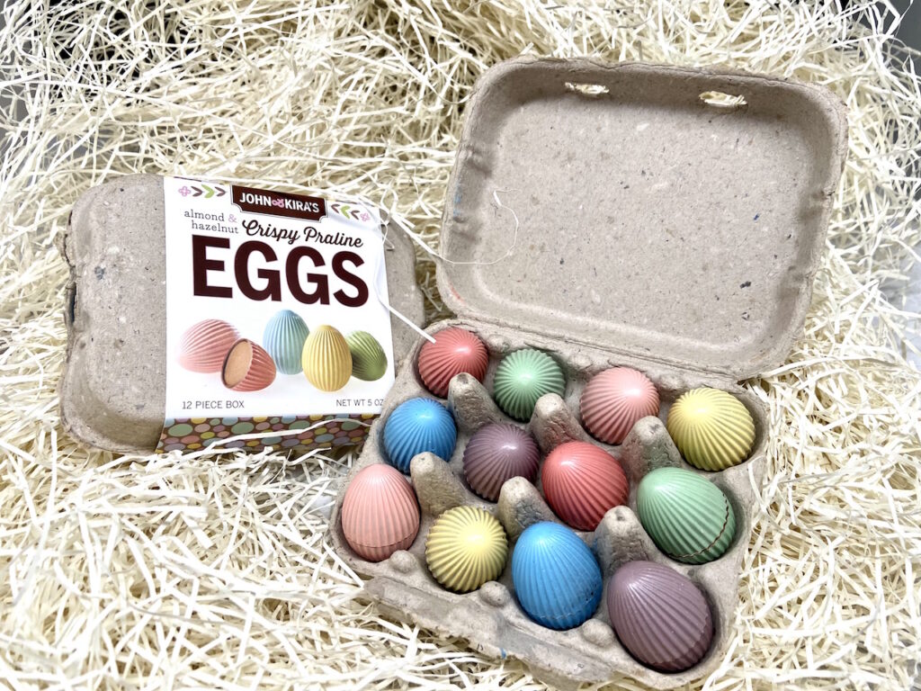 John & Kira’s Easter Almond Hazelnut Crispy Praline Eggs (12pc)