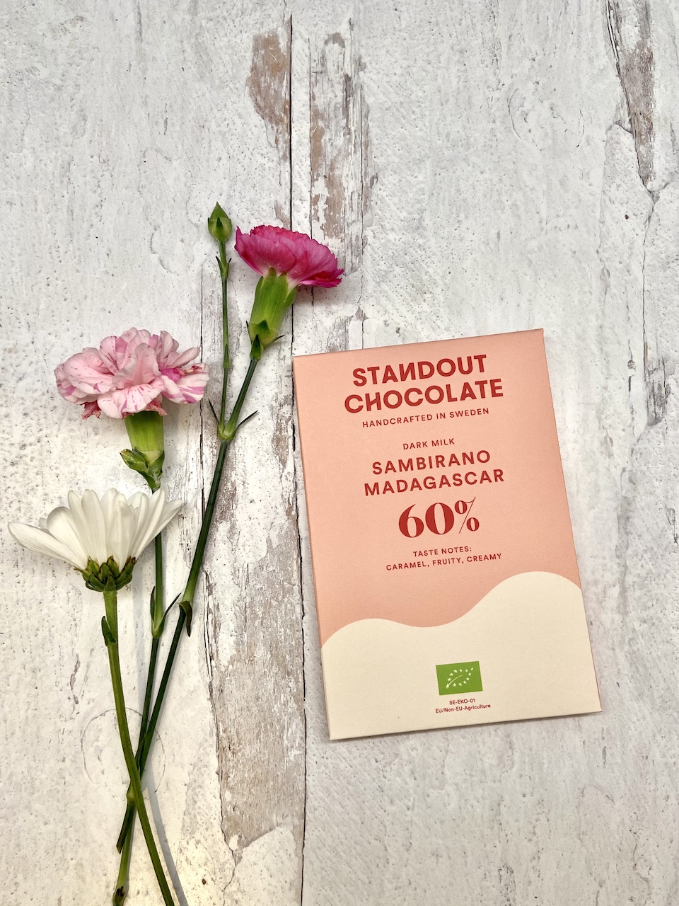 Standout Chocolate Sambirano Madagascar Dark Milk 60%