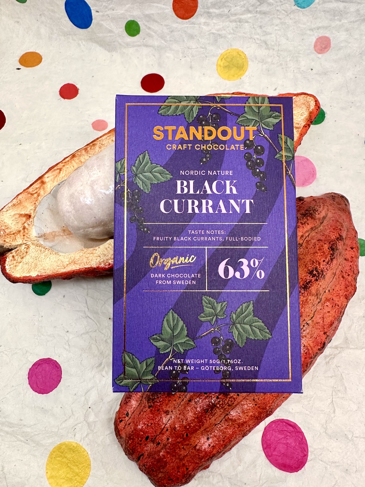 Standout Chocolate Black Currant 63%