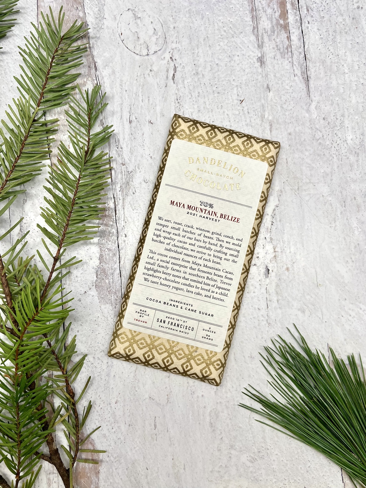 Dandelion Maya Mountain Belize 70%