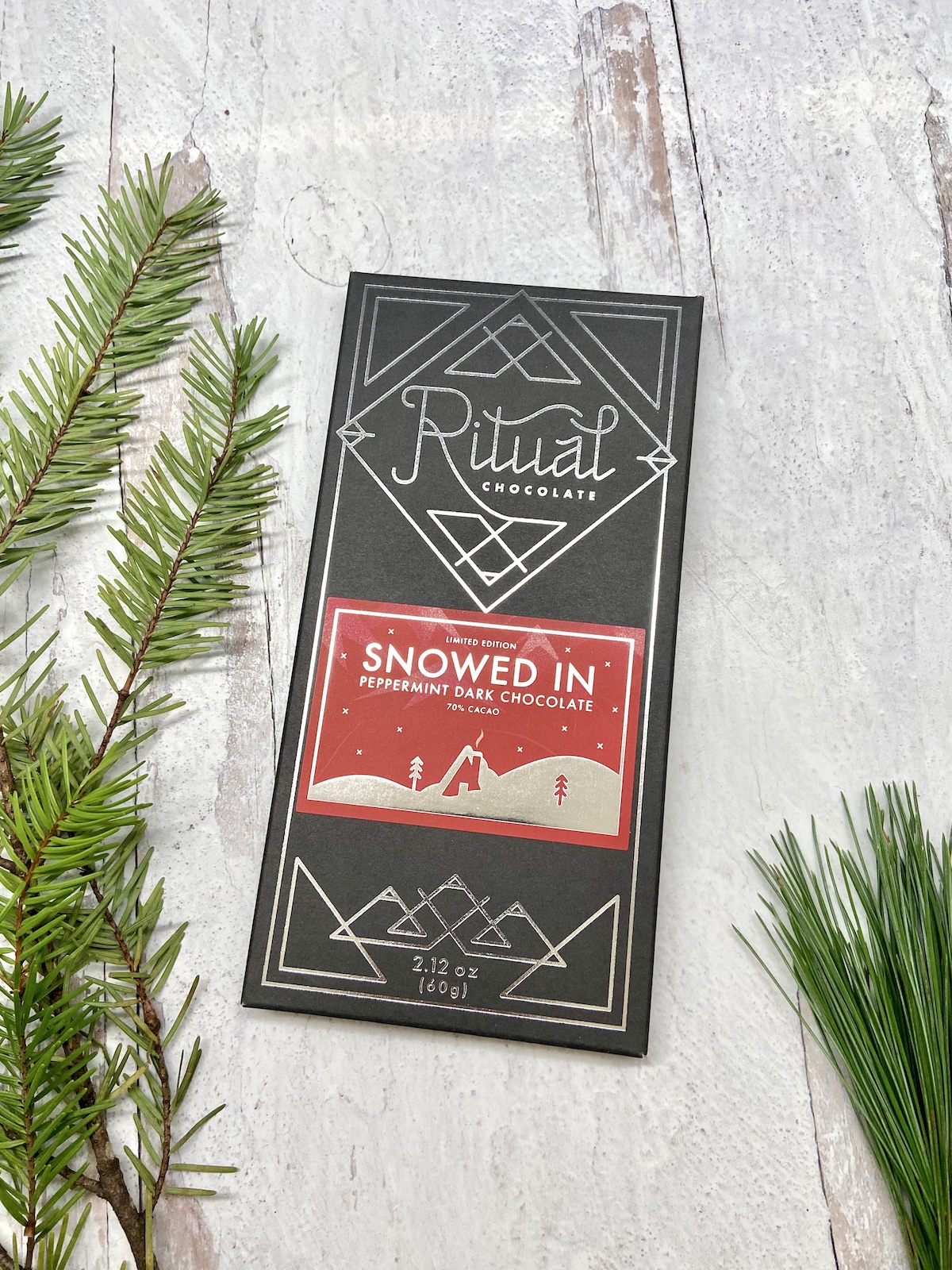 Ritual Snowed In Peppermint Dark Chocolate 70%