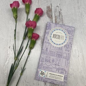 Xocolatl Crackle & Crunch Almond Butter w/ Quinoa Crisps 50%