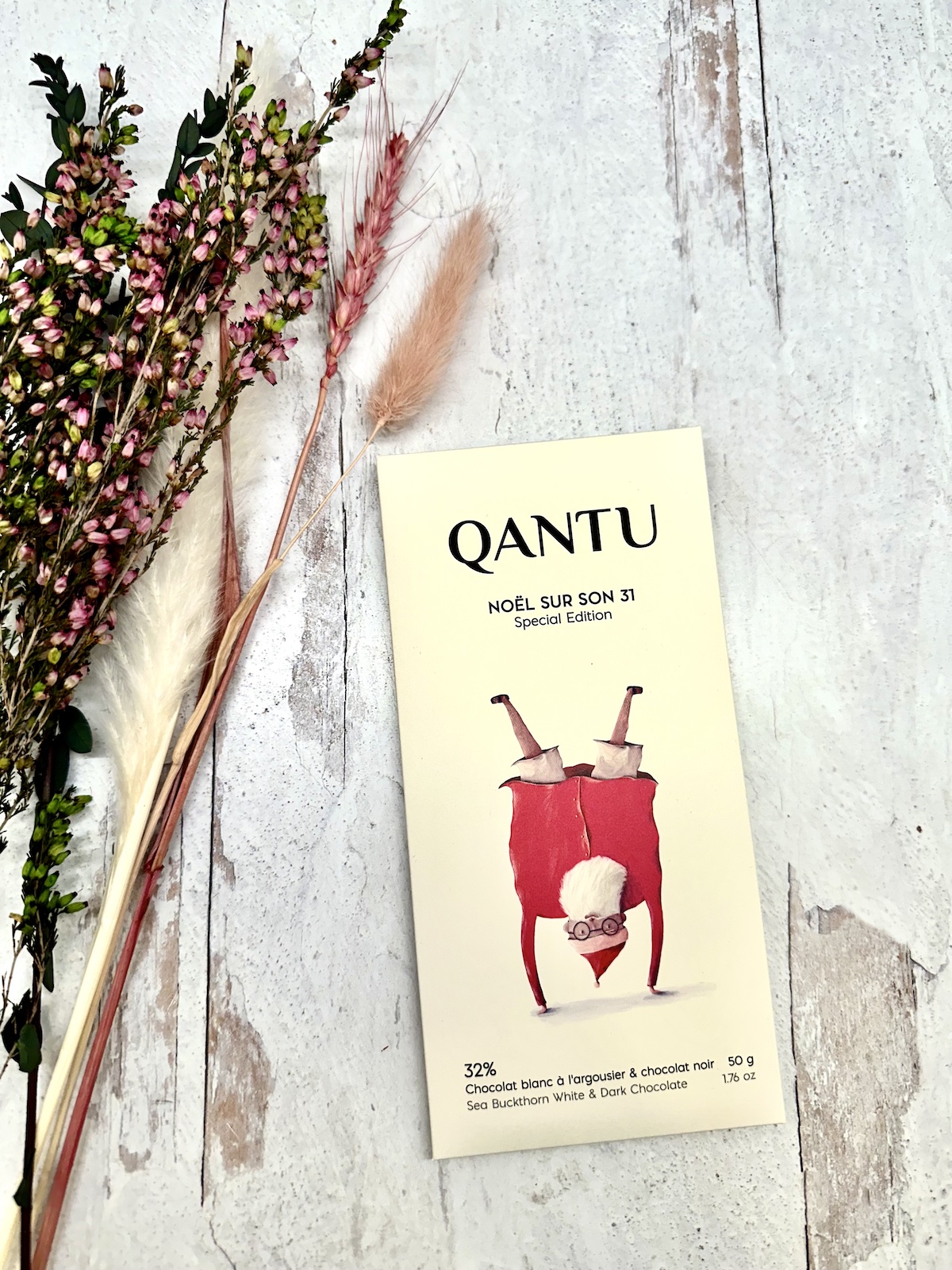 Qantu Sea Buckthorn White & Dark 32%