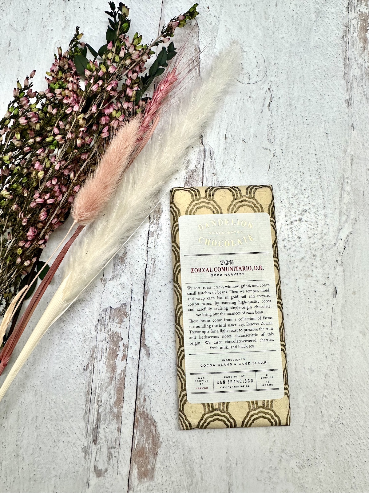 Dandelion Zorzal Dominican Republic 70%