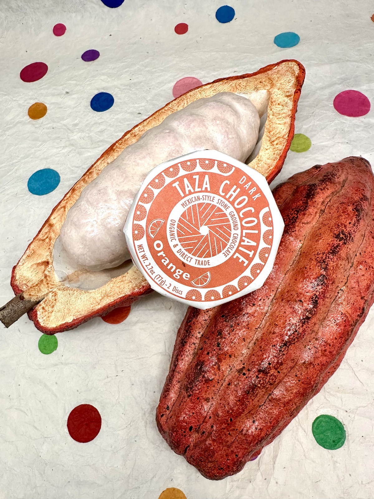 Taza Orange Dark Disc 50%