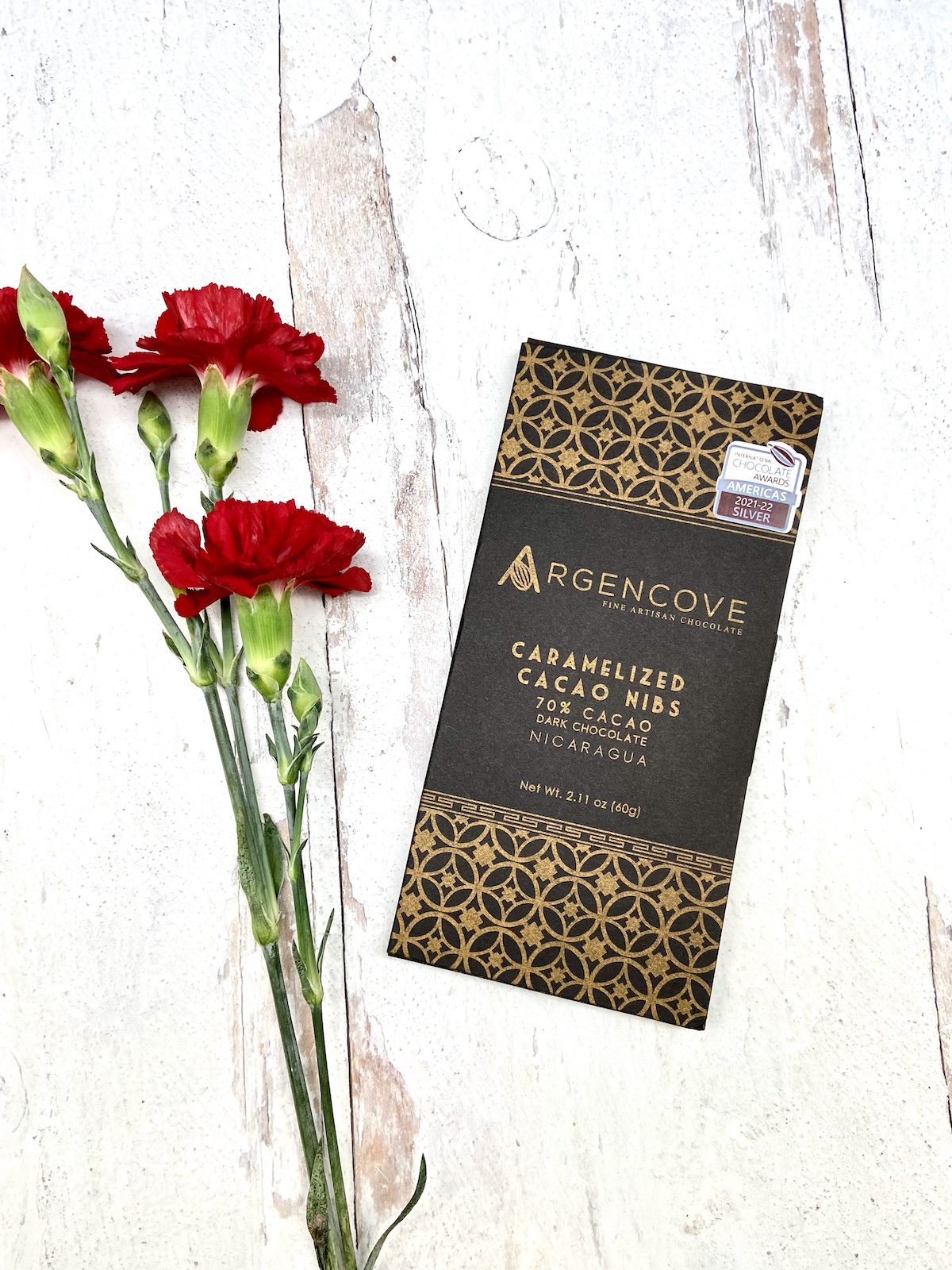 Argencove Caramelized Cacao Nibs 70%