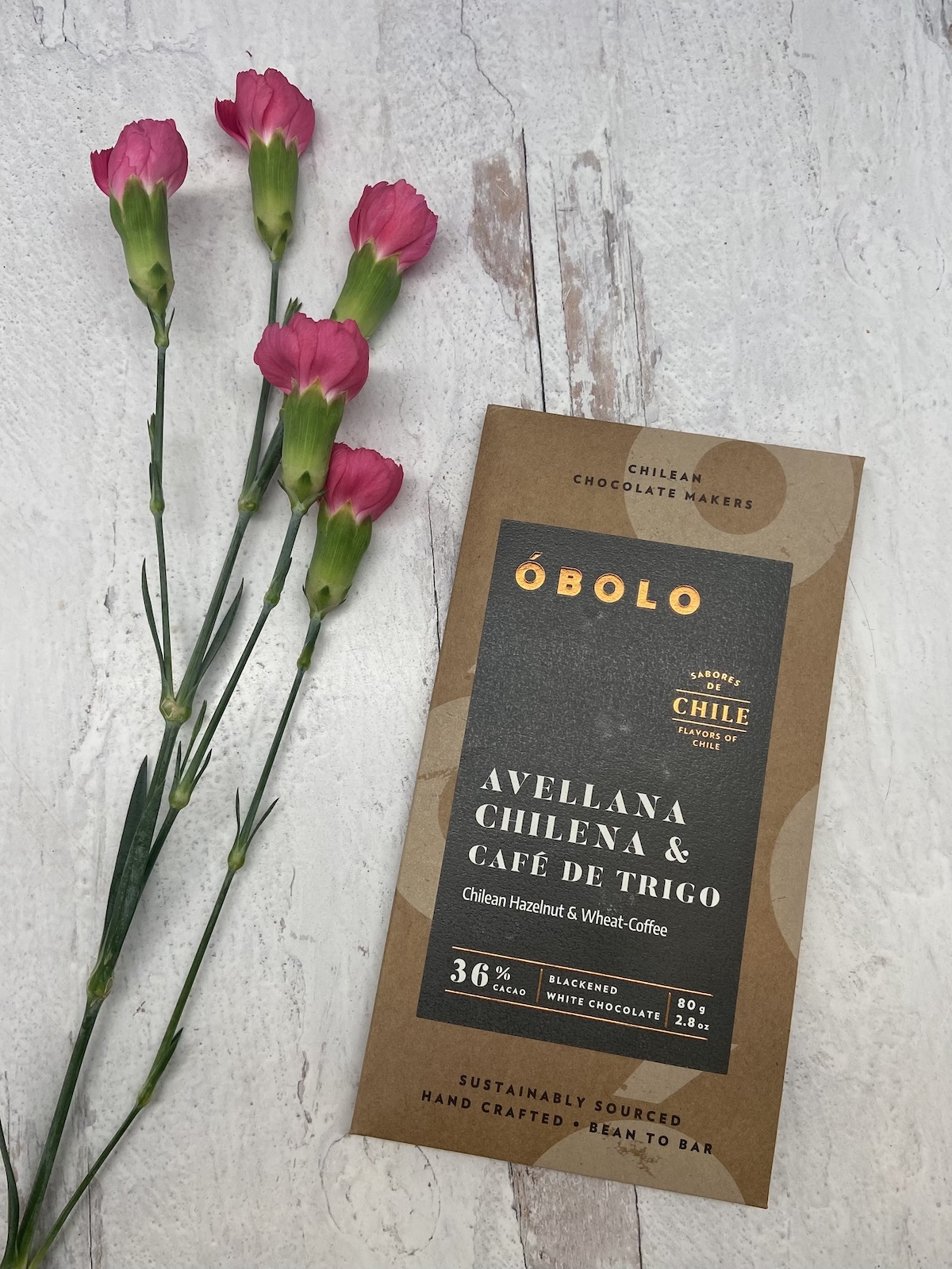 Obolo Hazelnut Wheat Coffee White 36%