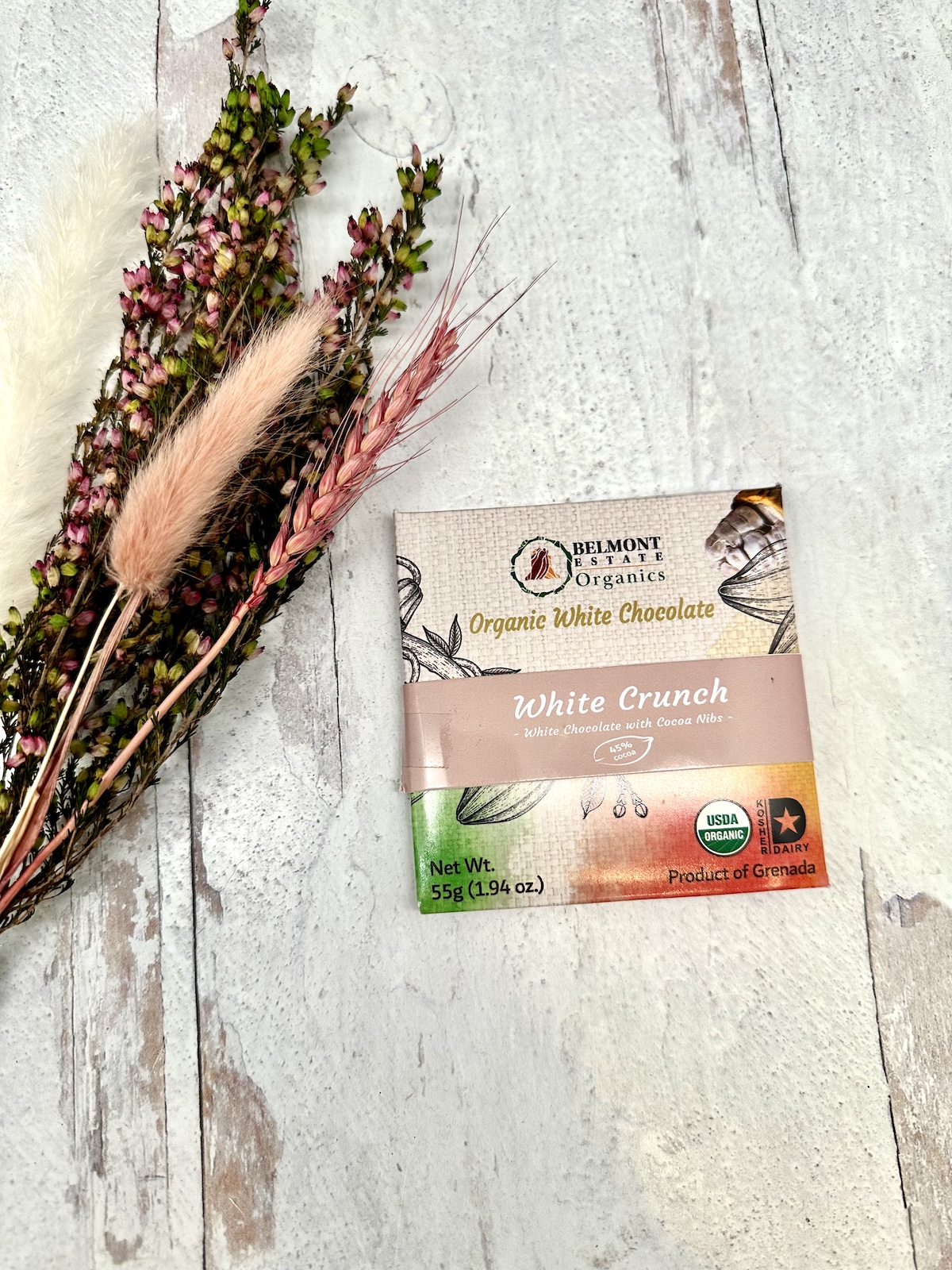 Belmont Estate Organic White Crunch 45%