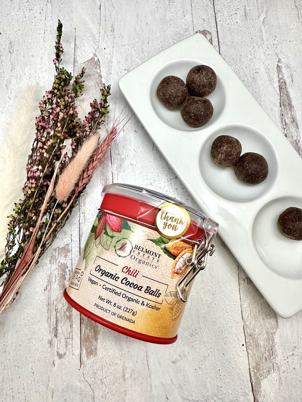 Belmont Estate Organics Organic Cocoa Balls w/Chili 100%