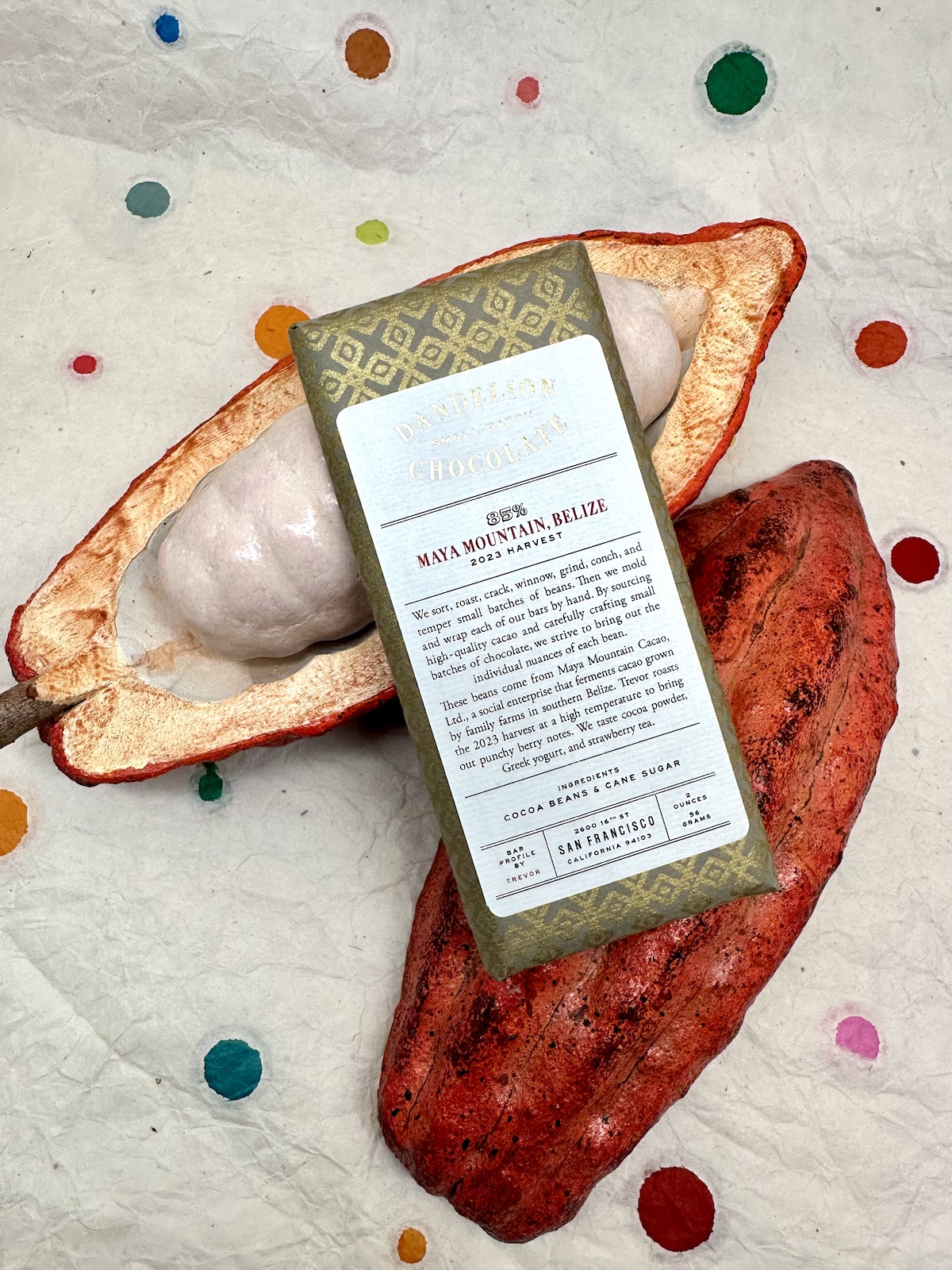 Dandelion Maya Mountain Belize 85%