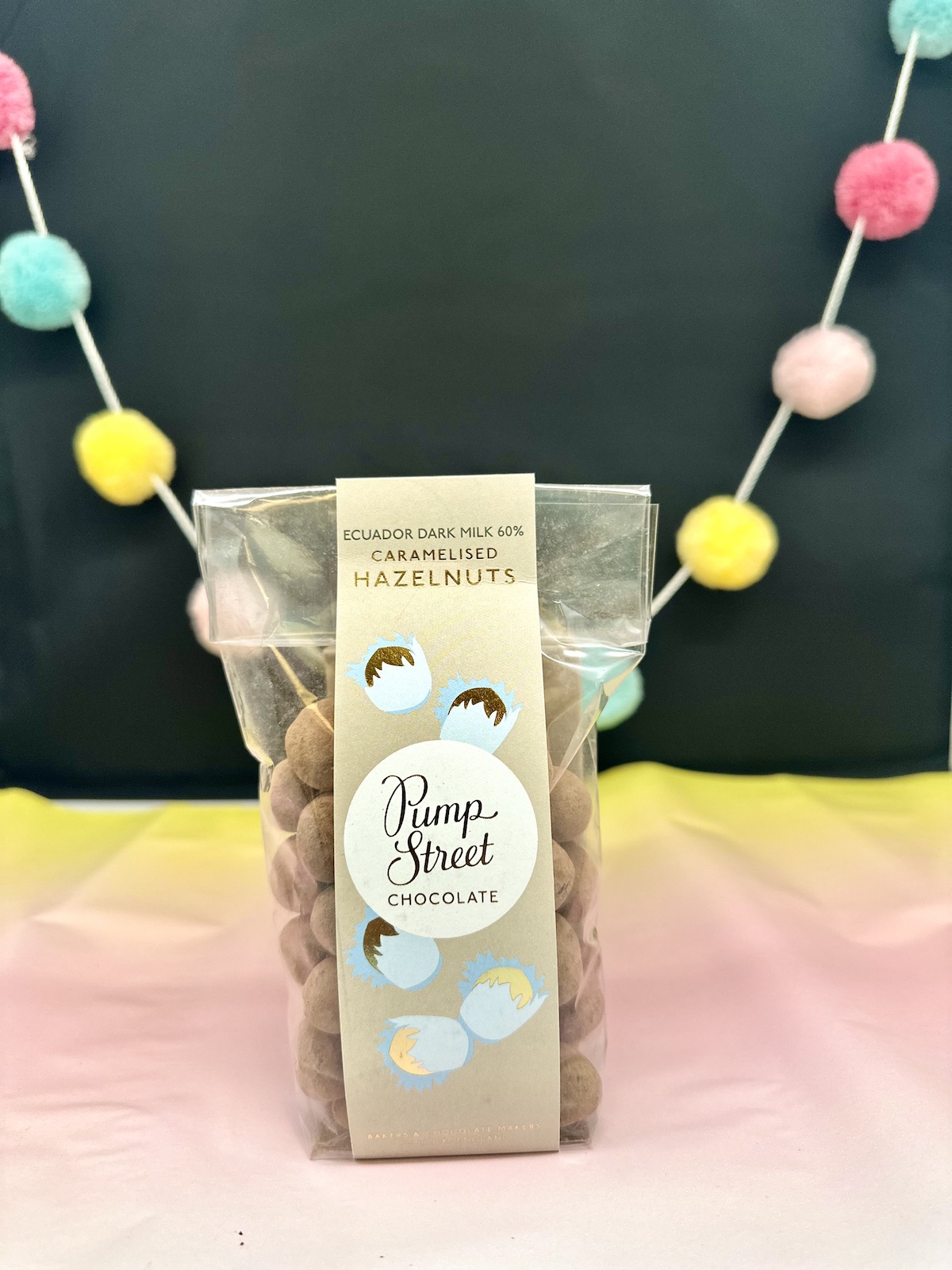 Pump Street Caramelized Hazelnut Dark Milk 60%