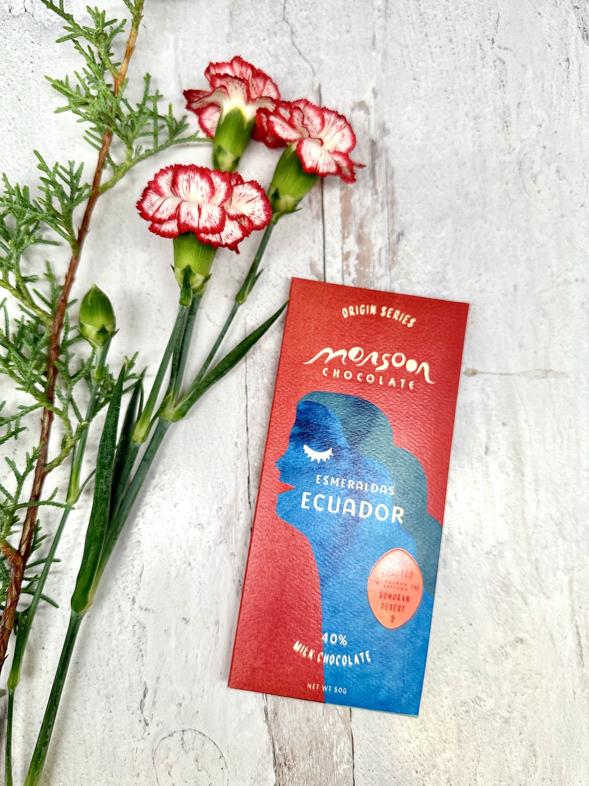 Monsoon Ecuador Esmeraldas Milk Chocolate 40%