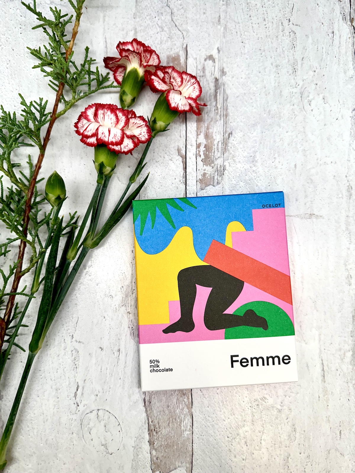 Ocelot Femme Dark Milk Chocolate 50%