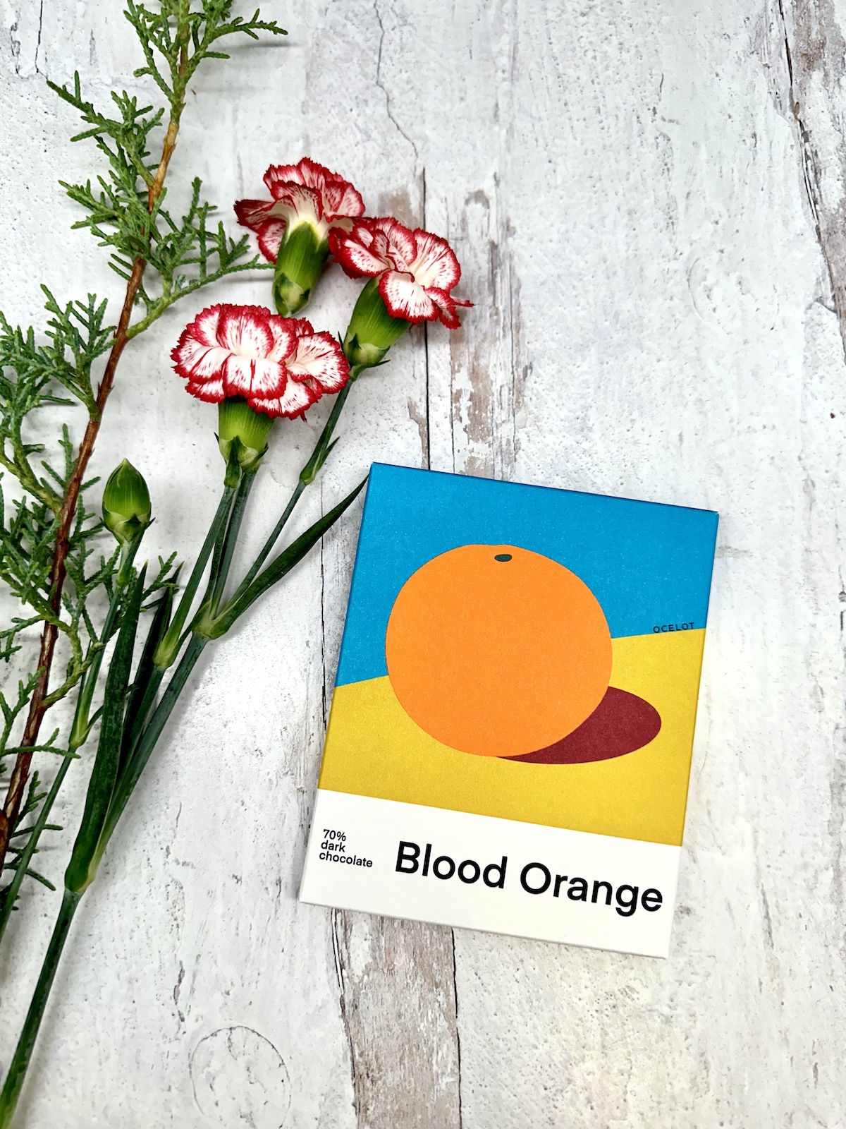 Ocelot Blood Orange Dark Chocolate 70%