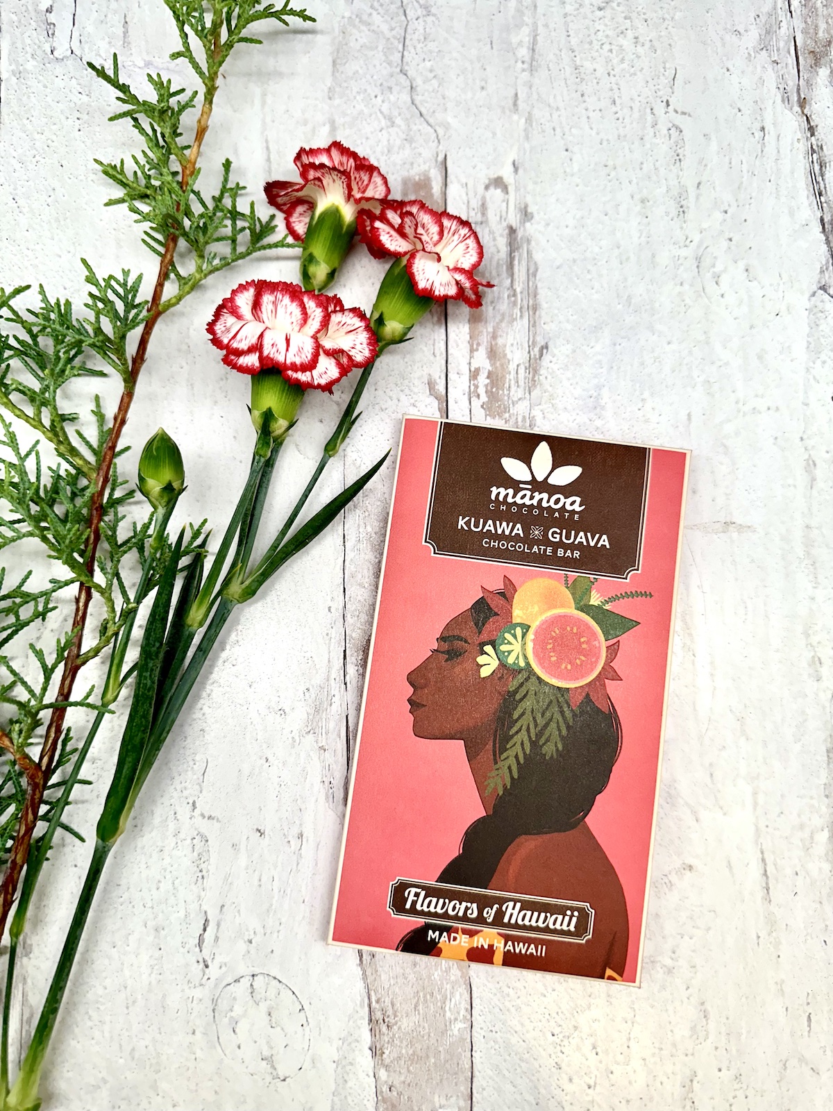 Manoa Kuawa Guava Vegan Milk Chocolate 50%