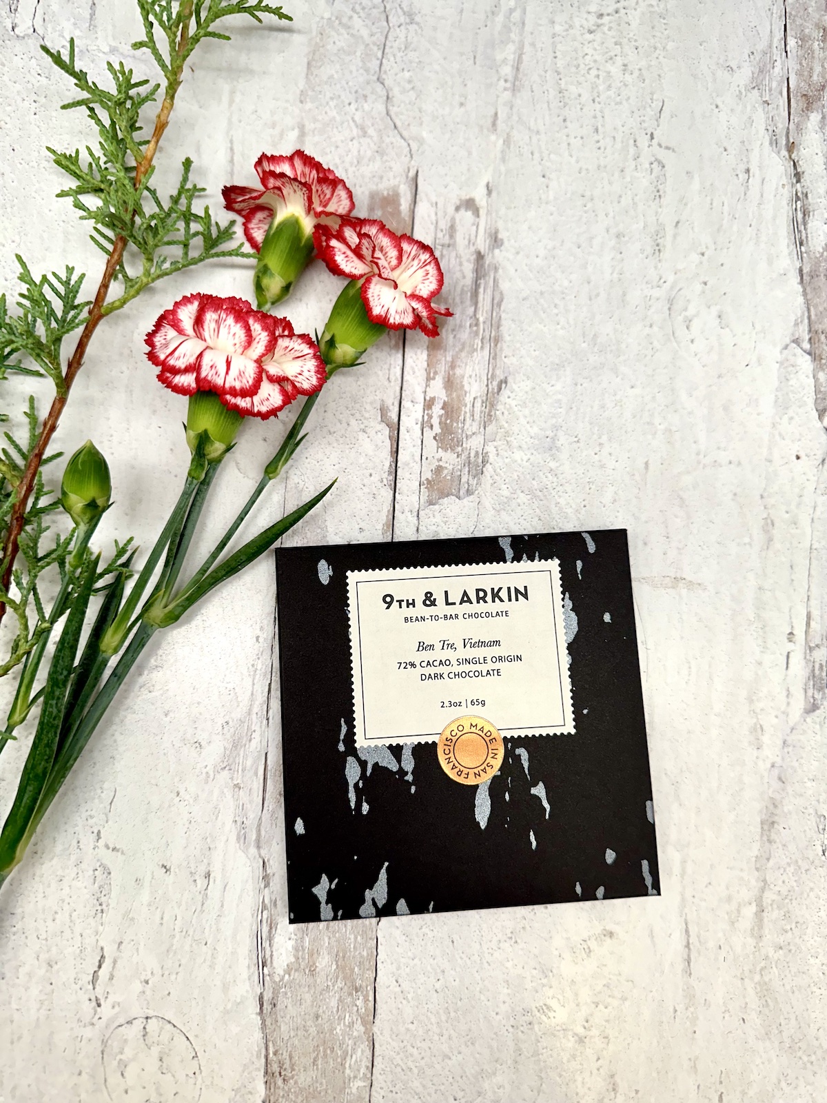 9th & LARKIN Vietman Ben Tre Dark Chocolate 72%